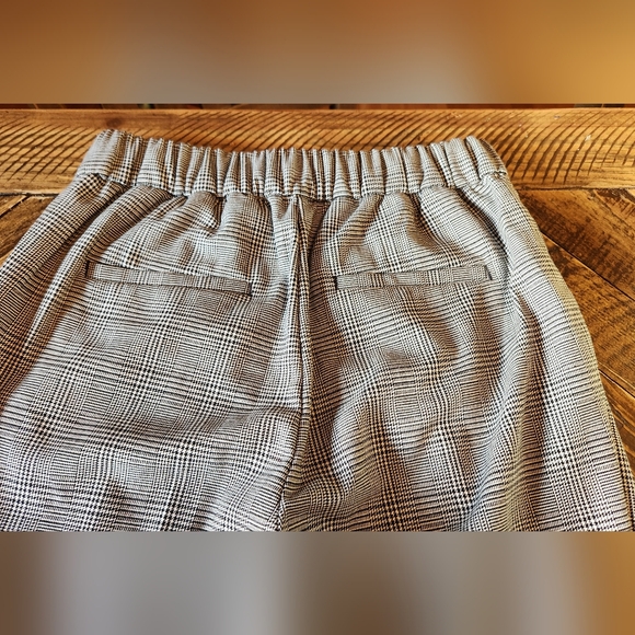 LOFT Houndstooth Plaid Pull On Pants Dress Pants Size XS - Picture 6 of 9